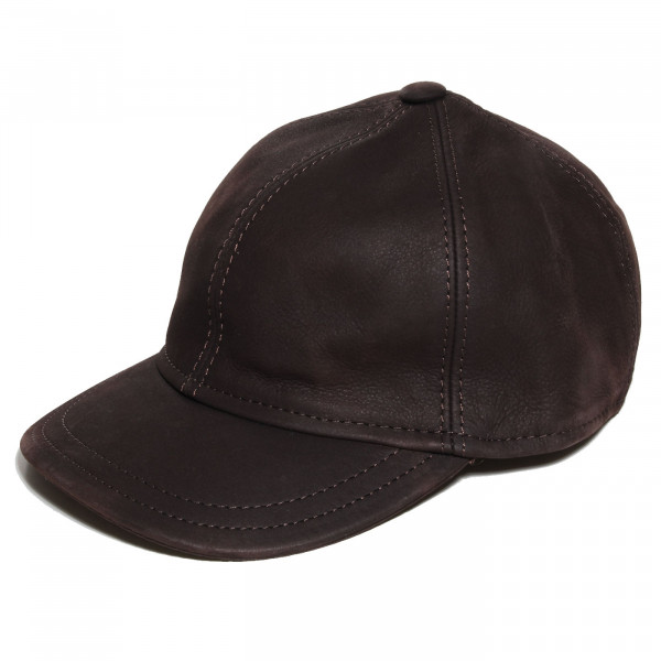 casquette cuir nappa wax