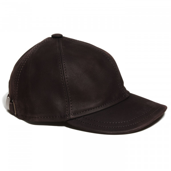 baseball cuir marron